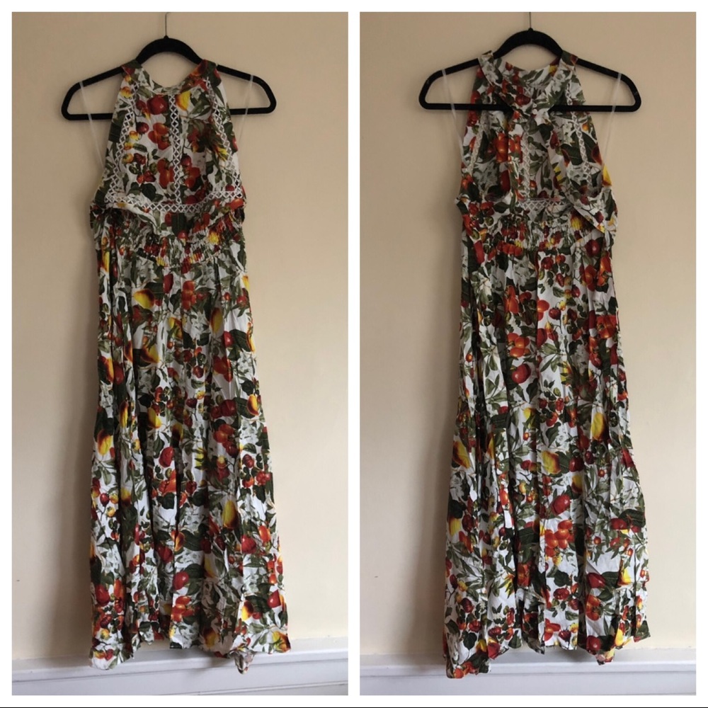 NEW Jaase LF Australian Boho Fruit Floral Dress - Picture 7 of 7
